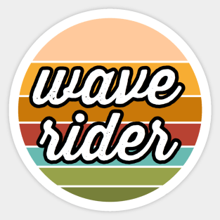 Wave Rider Sticker